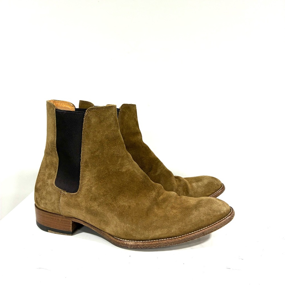 $1290 Saint Laurent Wyatt Chelsea Boot Size US 7 EU 40 - Picture 4 of 12
